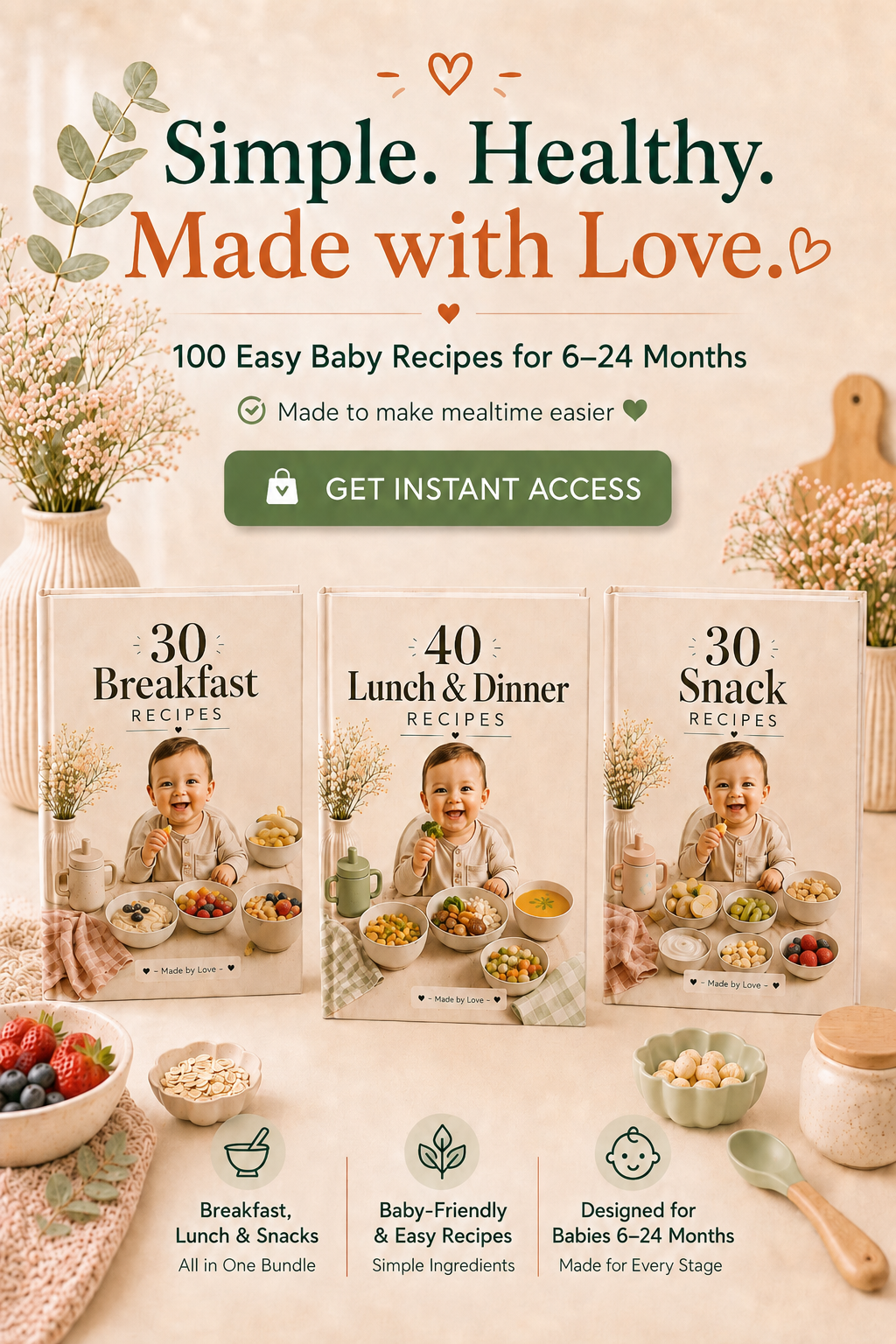 Baby recipe eBook image