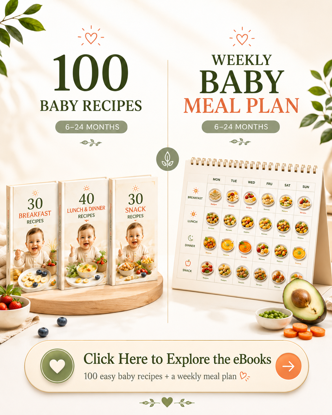 Little Food Club baby recipe eBooks
