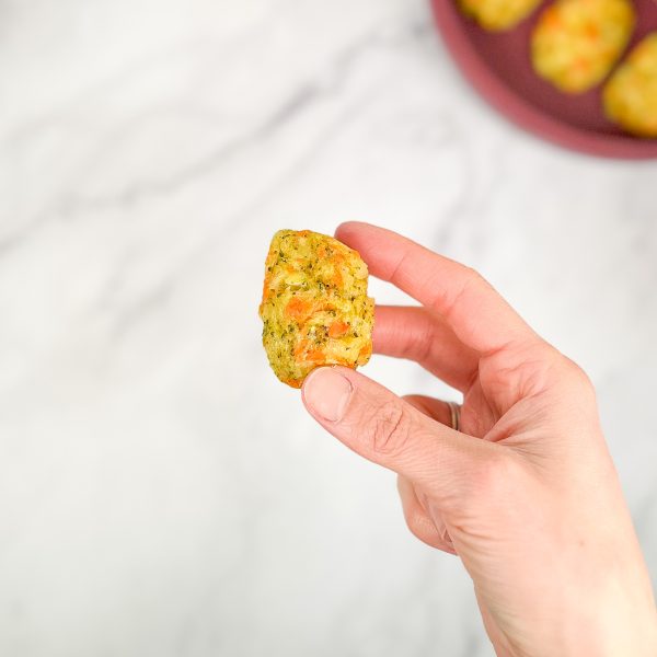 Broccoli & Carrots Tots